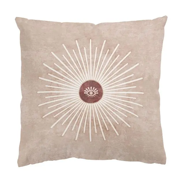 Top-Angebot Boho Sonne III Dekokissen • Canvas • klassische Webstruktur • handgefertigt in Deutschland