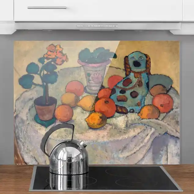 Preiswert Paula Modersohn-Becker - Stillleben mit Orangen Spritzschutz