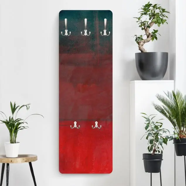 Auflösung Designpaneel Wandgarderobe • inkl. großes Haken-Set • hergestellt in Deutschland • platzsparend • besonderer Eyecatcher Ausverkauf