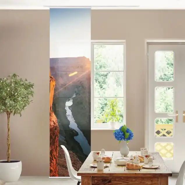 Solange Der Vorrat Reicht Sonne im Grand Canyon Schiebegardine