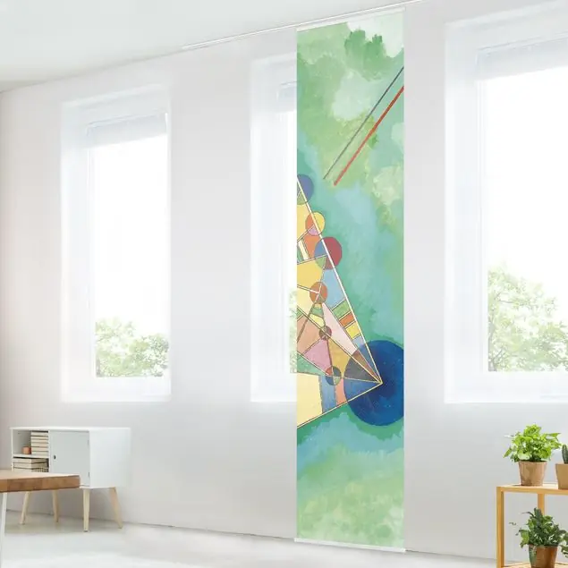 Highlight Wassily Kandinsky - Dreieck Schiebegardine Set