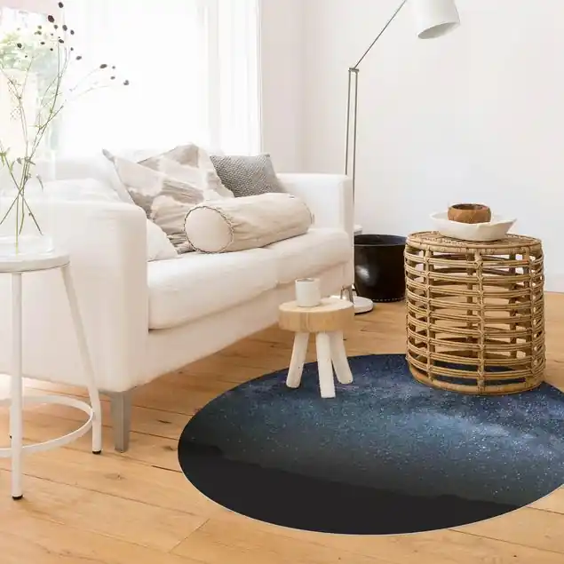 Top-Seller Leuchten des Sternenhimmels Premium Vinylteppich 2,2 mm • hergestellt in Deutschland • glatt • abwaschbar • ideal für Haushalte mit Tieren