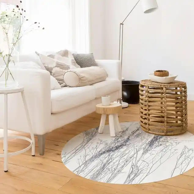Rabatt Gräservariationen Premium Vinylteppich 2,2 mm • hergestellt in Deutschland • glatt • abwaschbar • ideal für Haushalte mit Tieren